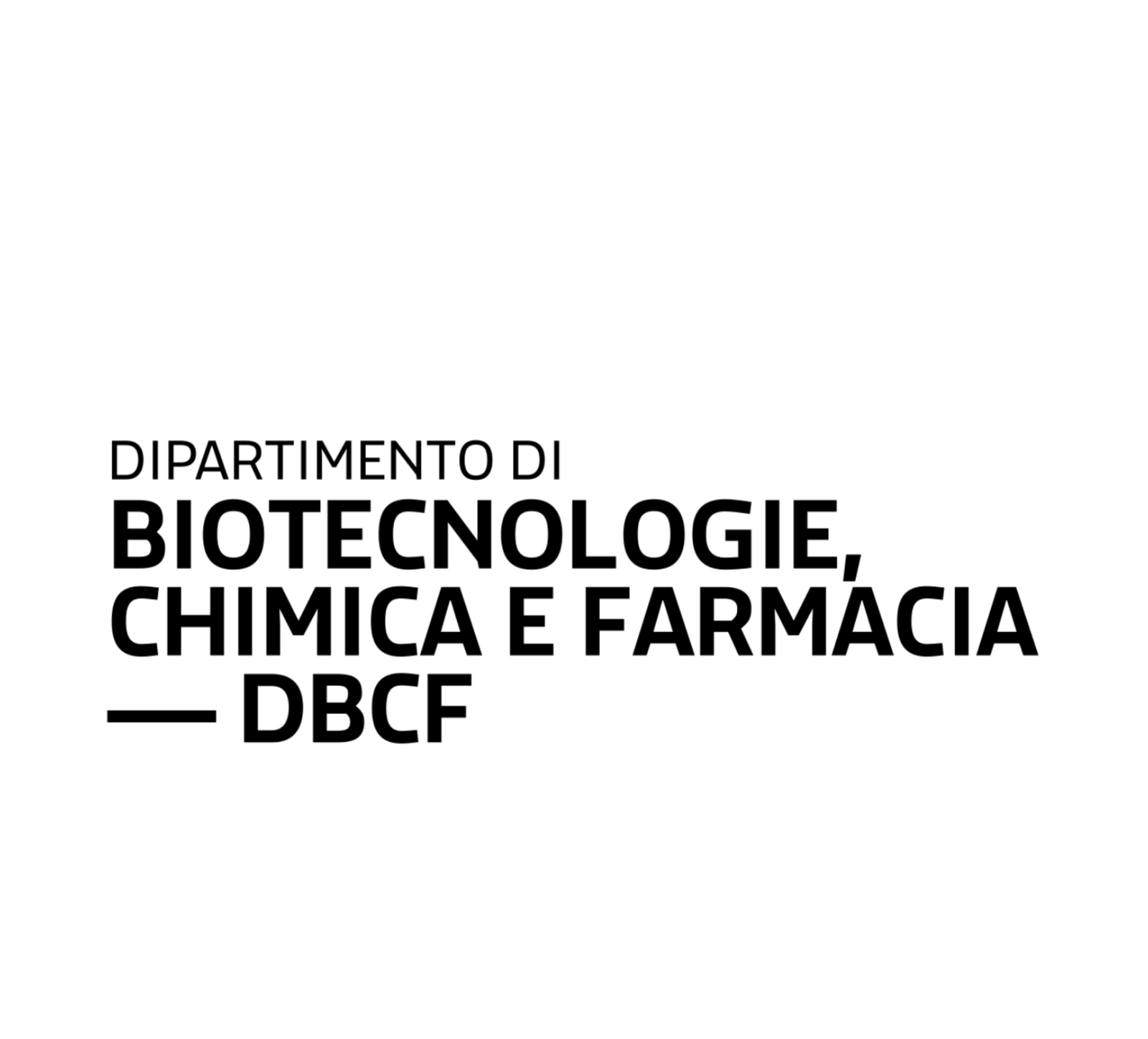 Department of Biotechnology, Chemistry and Pharmacy (University of Siena)