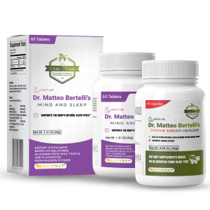 Dr. Matteo Bertelli’s™ Immune System Capsules + Mind and Sleep